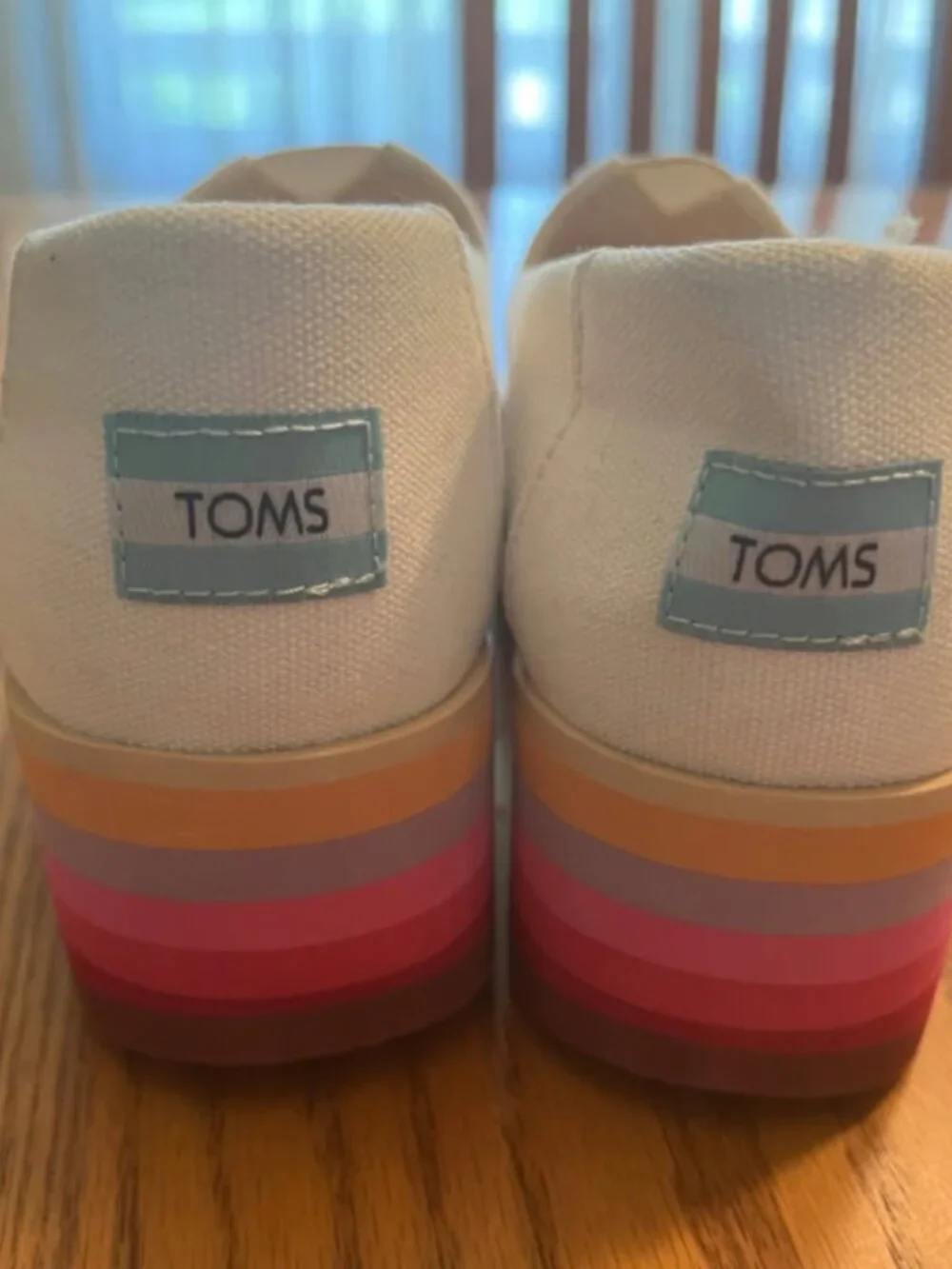 TOMS PLATFORM ESPADRILLES